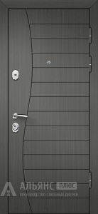 Железная дверь в квартиру с шумоизоляцией МДФ с двух сторон №20 внешняя - фото