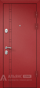 Классическая дверь для улицы с покрытием шагрень №45 внешняя - фото