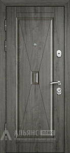 Дверь для безопасности с полимерным напылением №52 внутренняя - фото