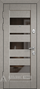 Недорогая входная металлическая дверь на дачу №31 внутренняя - фото