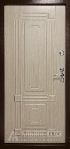 Шпонированная дверь экошпон для квартиры индивидуальное изготовление №30 внутренняя - фото