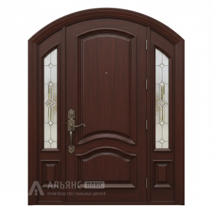 Входная дверь для загородного дома с усиленной звукоизоляцией №16 внешняя - фото