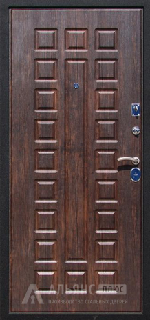 Фото 2 «Входная дверь в квартиру темный венге №52»