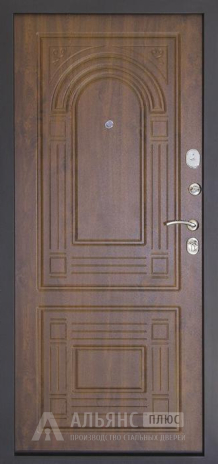 Фото 2 «Дверь металлическая в шпоне венге №21»